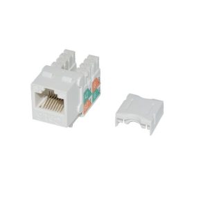 שקע RJ45 ל-CAT6 ב-90 מעלות