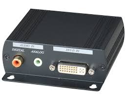 ממיר DVI+אודיו ל-HDMI