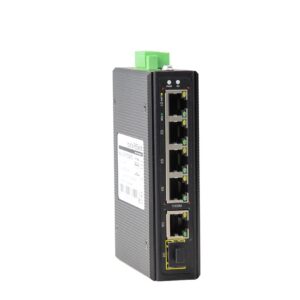 SWITCH POE תעשייתי RJ45+ SFP + POE 4