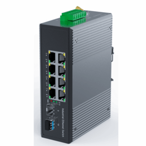 POE SWITCH תעשייתי 8 פורטים מוזן 12-52V