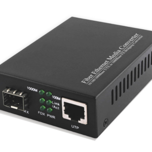 ממיר מולטימדיה 1G כניסת SFP ל-RJ45