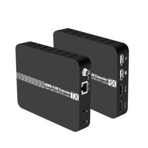 מעביר 4K+USB+IR על כבל רשת