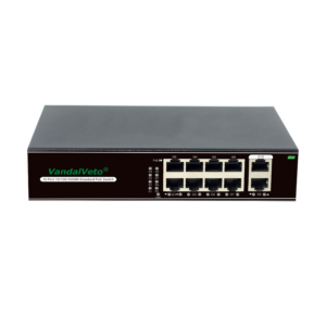 120W SWITCH 1G POE ל-8 ערוצים+ 2 UP LINK